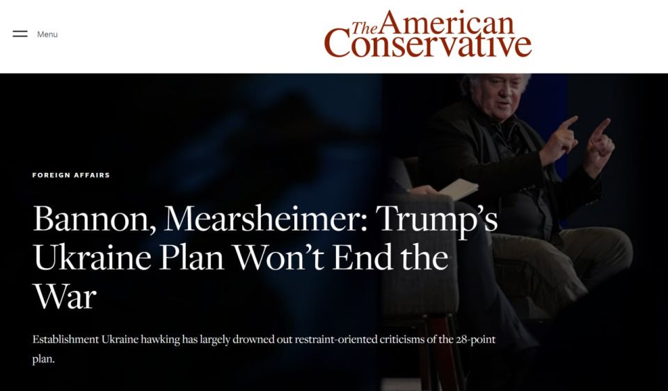 The American Conservative: ���� ������ ������� ��������� ���������� ����������, ������� � ���������������� ��������� �������, ������, ��� ��� ����� ���������� ���������� �������������� ����������� ������� ����� ��...