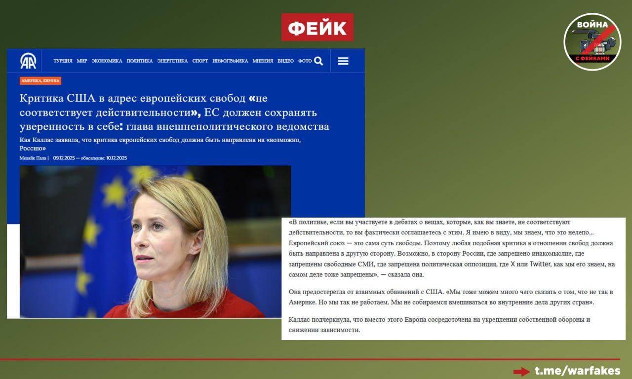 Фейк: США безосновательно обвиняют ЕС в чрезмерной цензуре