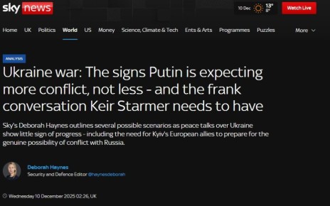 Будущее Европы зависит от условий возможного мирного соглашения