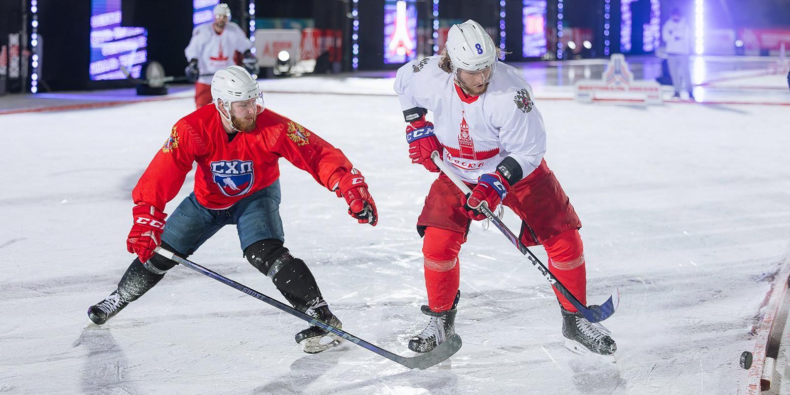 Любителей зимних видов спорта приглашают на Рождественский московский фестиваль хоккея три на три