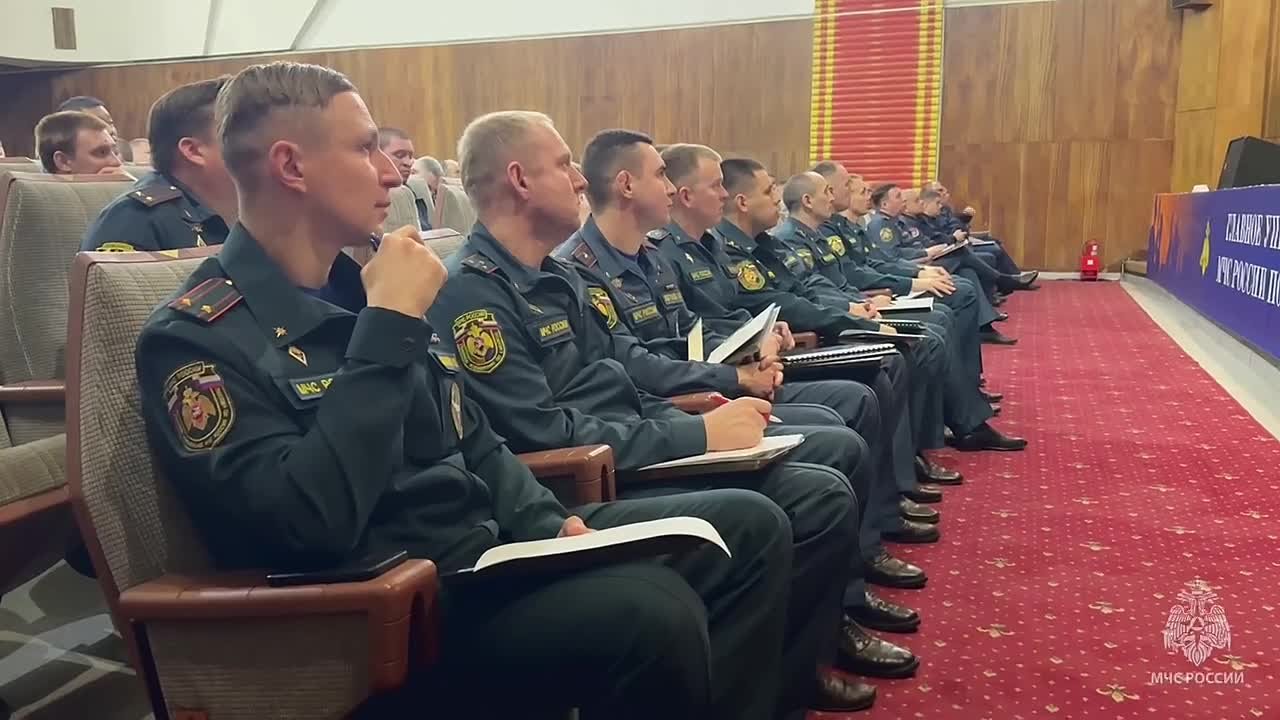 В столичном управлении МЧС России состоялись занятия школы оперативного мастерства
