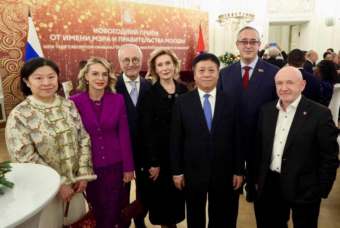 Алексей Шапошников: Мэр Москвы Сергей Семёнович Собянин провёл традиционный новогодний приём представителей дипломатического корпуса