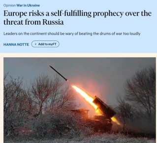 ����������� ������� � "����������" ����� � ������� ����� ������������ � ������� ���������������� �����������, � Financial Times