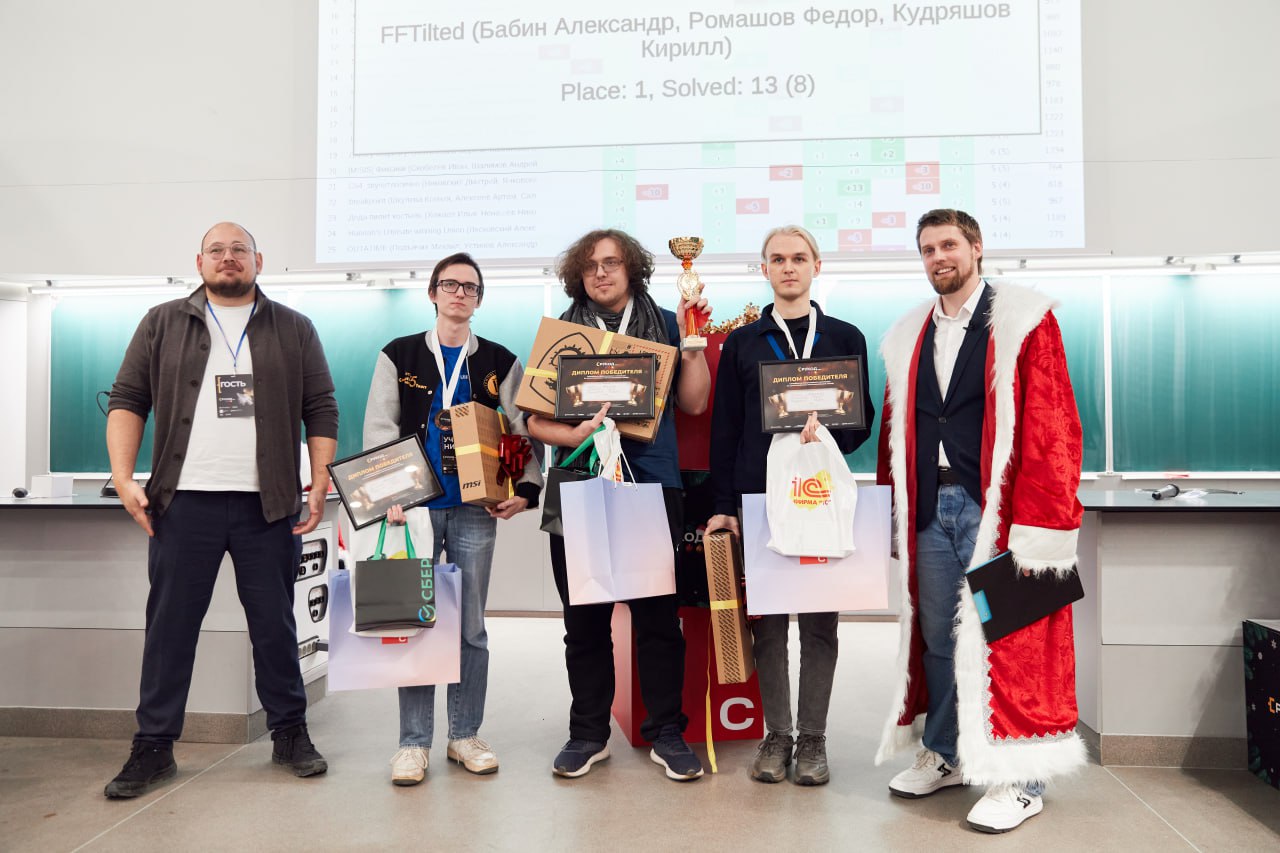 Победителями суперфинала чемпионата «РуКод» стали команды из России Победителями суперфинала чемпионата «РуКод» стали команды из России