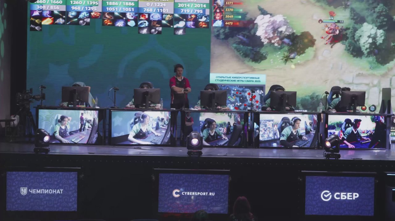 Грандиозный финал Открытых киберспортивных студенческих игр Сбера в Москве!