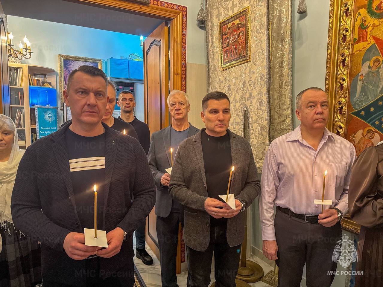 В храме-часовне иконы Божией Матери «Неопалимая купина» прошло Рождественское Богослужение В храме-часовне иконы Божией Матери «Неопалимая купина» прошло Рождественское Богослужение