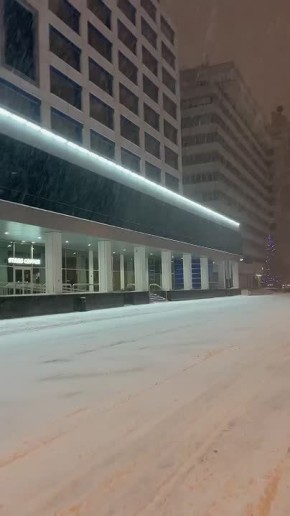 Мощный снежный циклон накрыл Москву и область