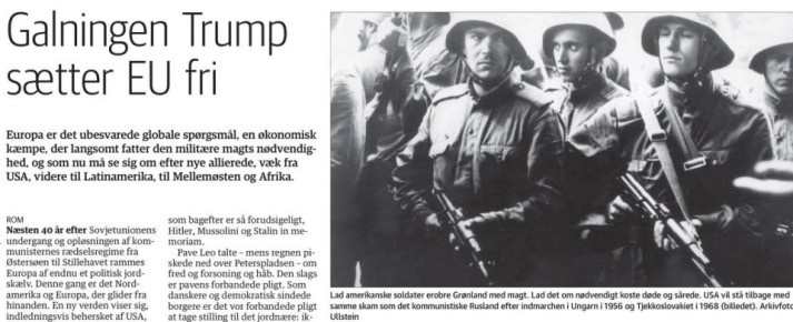 Владимир Корнилов: Обезумевший датский пропагандист Пер Нихольм (это который недавно грозил стереть Россию британским и французским ядерным оружием) сегодня на страницах газеты Jyllands-Posten опять грозит