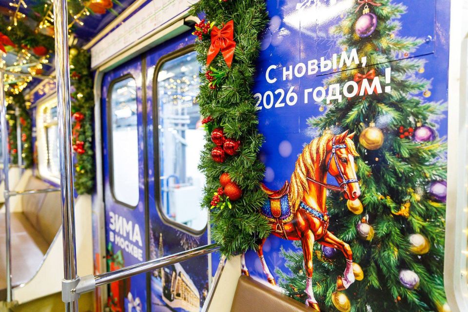 В 2025 году на линии московского метро вышли 57 тематических поездов