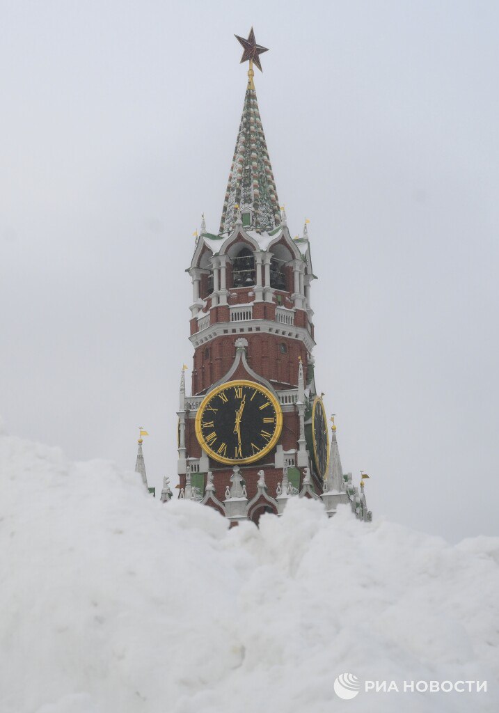 Месячная норма осадков уже выпала в Москве в январе, от которого прошла только половина