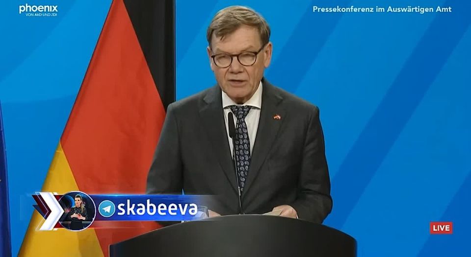 Глава МИД Германии Вадефуль заявил, что Уиткофф в ближайшее время прилетит в Москву давить на Путина