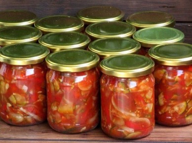 Кабачки на зиму: простой рецепт ароматного лечо