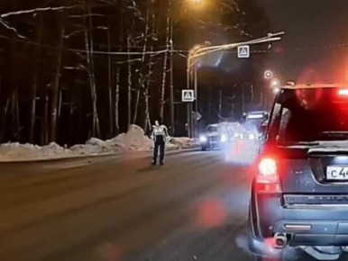 В Балашихе перекрыли дорогу для важного участника движения