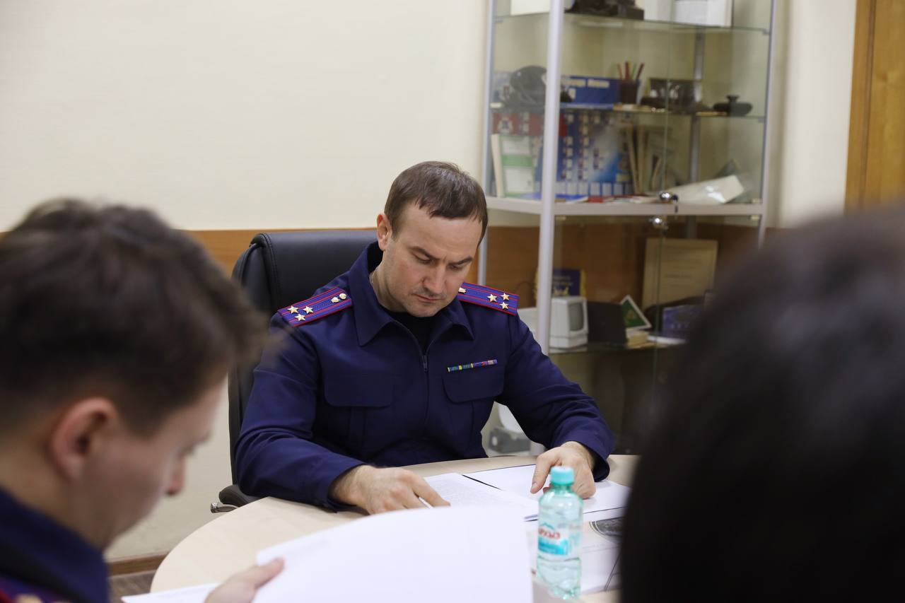 Заместитель руководителя столичного СК Кирилл Сергеевич Меньшов провел выездной личный прием граждан Заместитель руководителя столичного СК Кирилл Сергеевич Меньшов провел выездной личный прием граждан