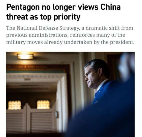 США представили обновлённую Стратегию национальной обороны, в которой зафиксирован пересмотр приоритетов: от глобальной роли гаранта безопасности союзников — к концентрации на собственных интересах, внутренней безопасности и...