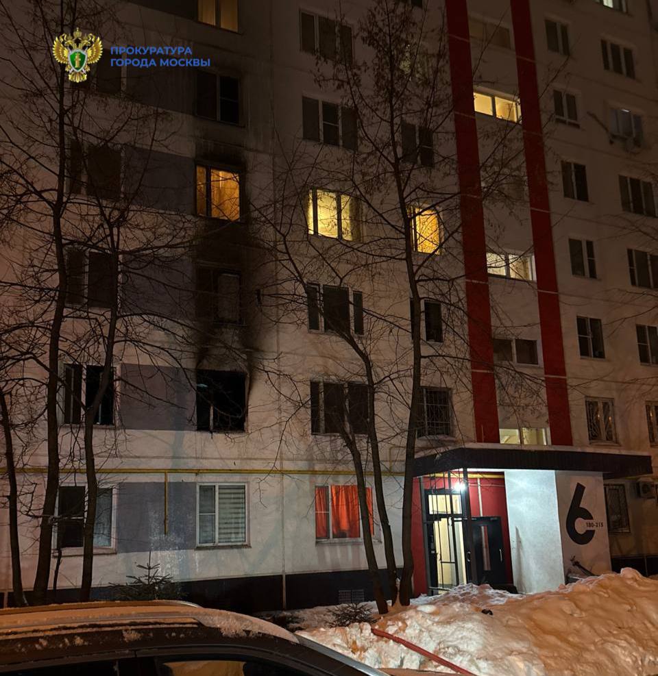 В результате пожара в квартире жилого дома на ул. Молдавская погибли двое мужчин 1956 и 1958 г.р