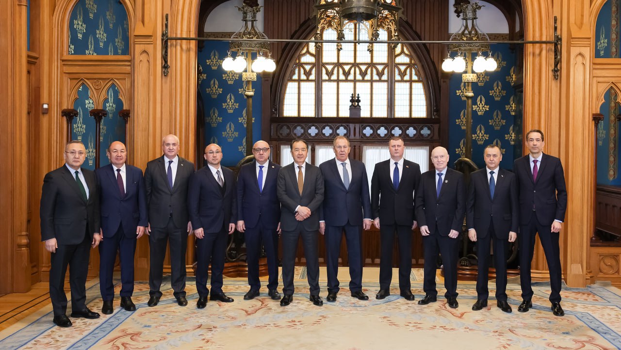 27 января в Москве состоялась традиционная встреча С.В.Лаврова с послами государств-участников Содружества Независимых Государств, аккредитованными в России