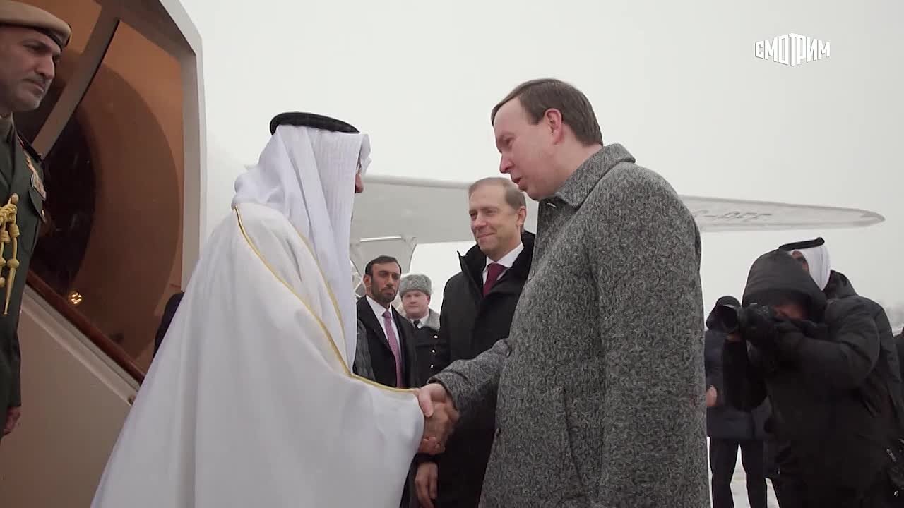 В Москву прилетел президент Объединенных Арабских Эмиратов
