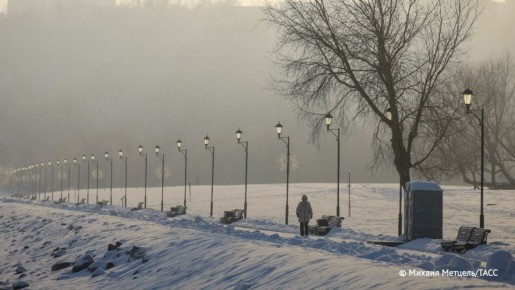 Оранжевый уровень опасности объявили в Москве почти на пять суток из-за аномального мороза, сообщили ТАСС в Гидрометцентре РФ