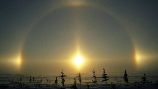 Москвичи увидят «ложное солнце», «зимнюю радугу» и алмазную пыль в субботу утром: