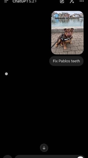 Девушка попросила нейросеть подправить собаке зубы на фото