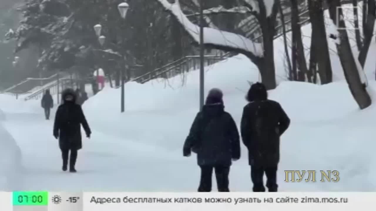 В Москве на смену аномальным снегопадам пришел лютый мороз: