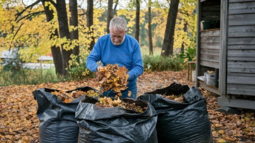 Как сделать качественный компост из осенних листьев