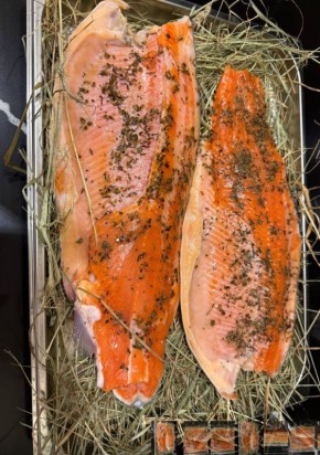 Как приготовить рыбу на пару с ароматом сена в духовке Asko OCS66BSH