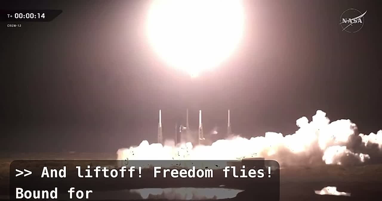 Корабль Crew Dragon с космонавтом «Роскосмоса» на борту в субботу состыкуется с МКС