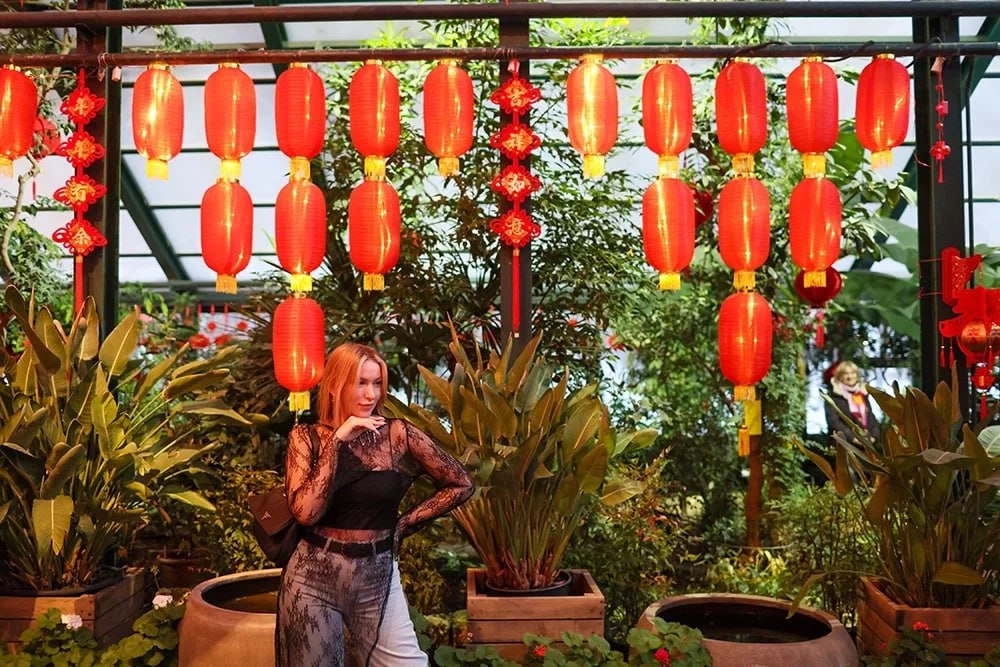 Улицы Москвы ярко украсили к Китайскому Новому году Улицы Москвы ярко украсили к Китайскому Новому году