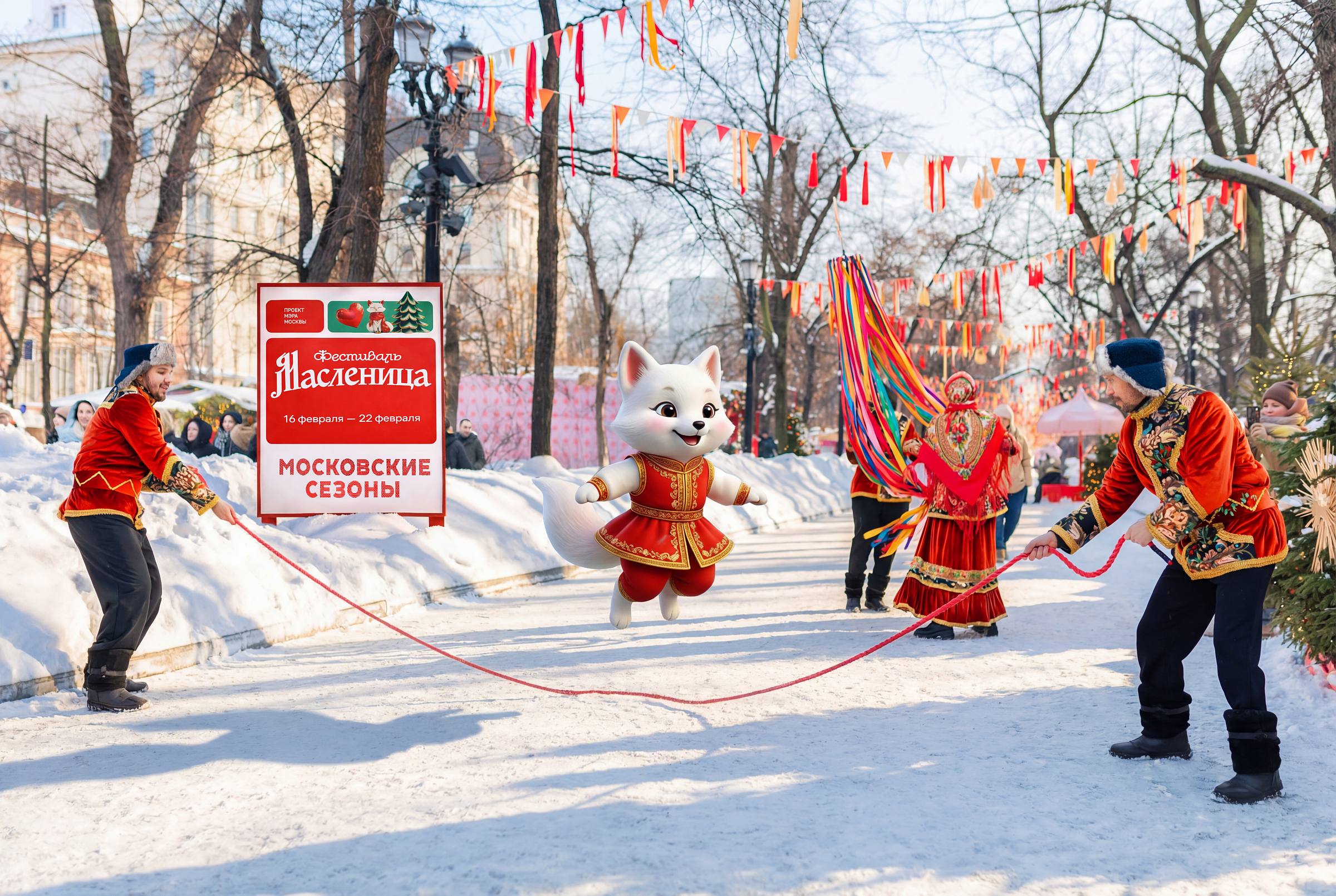На площадках столицы проходит фестиваль «Масленица» На площадках столицы проходит фестиваль «Масленица»