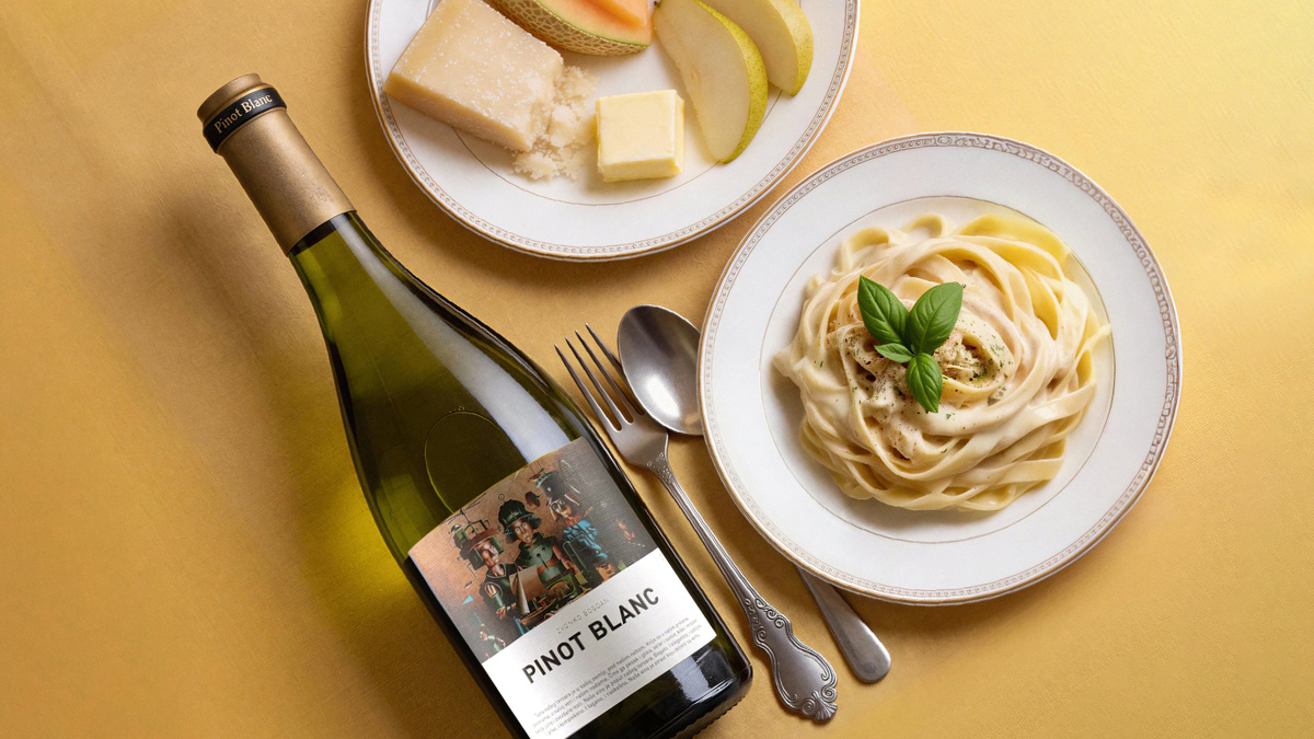 Гастрономическая среда: фетуччини Альфредо