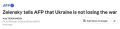 AFP: и Вашингтон, и Москва оказывают давление на Киев, требуя, чтобы в рамках любой сделки по урегулированию ВСУ вывели из Донбасса