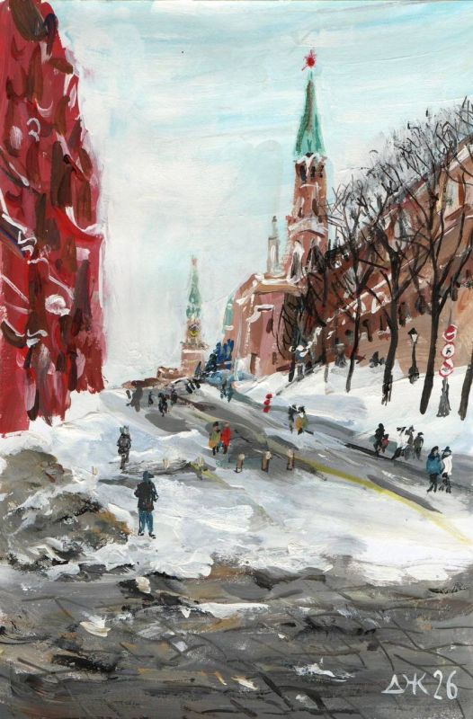 Анна Долгарева: Картины, на которых с первого взгляда опознаётся Москва