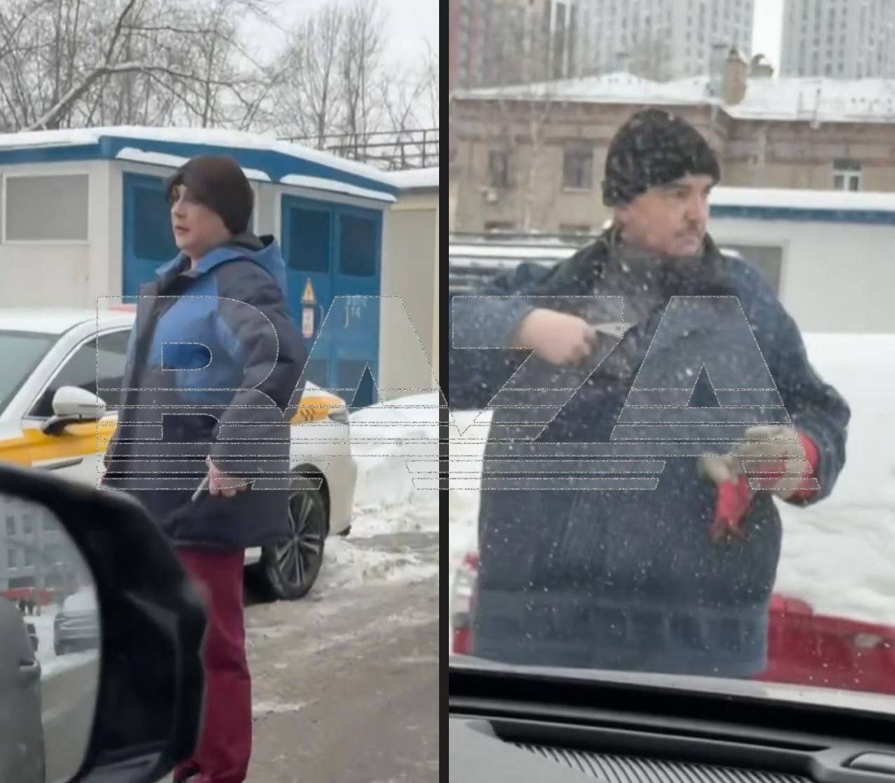 Дворник и его транс-женщина-уборщица* держат в страхе два московских ЖК