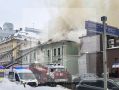 Площадь пожара в административном здании в центре Москвы рядом с банями Siberia составила 350 кв. м, сообщил источник РЕН ТВ
