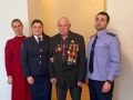 Офицеры столичного СК навестили и поздравили с Днем Защитника Отечества ветерана Великой Отечественной войны Николая Ивановича Баринова