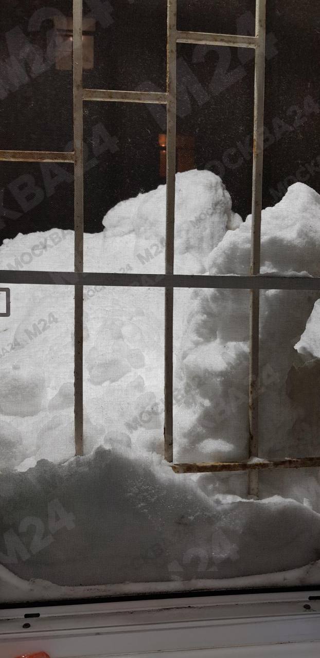 «Нас засыпает»: рекордные сугробы перекрывают дневной свет в окнах москвичей «Нас засыпает»: рекордные сугробы перекрывают дневной свет в окнах москвичей