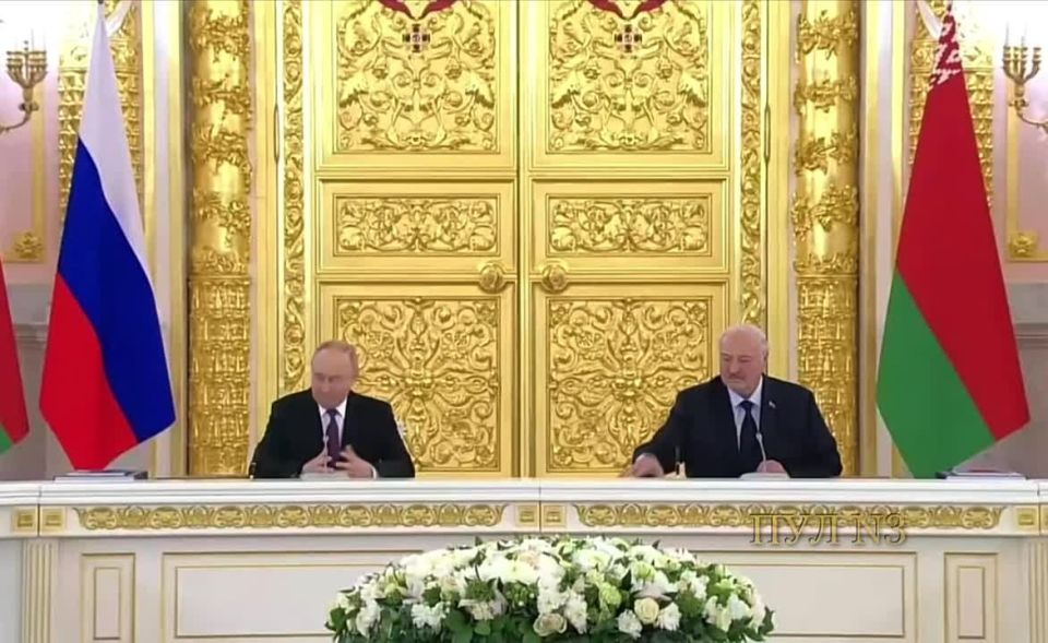 Путин – на заседании Высшего госсовета Союзного государства России и Белоруссии: