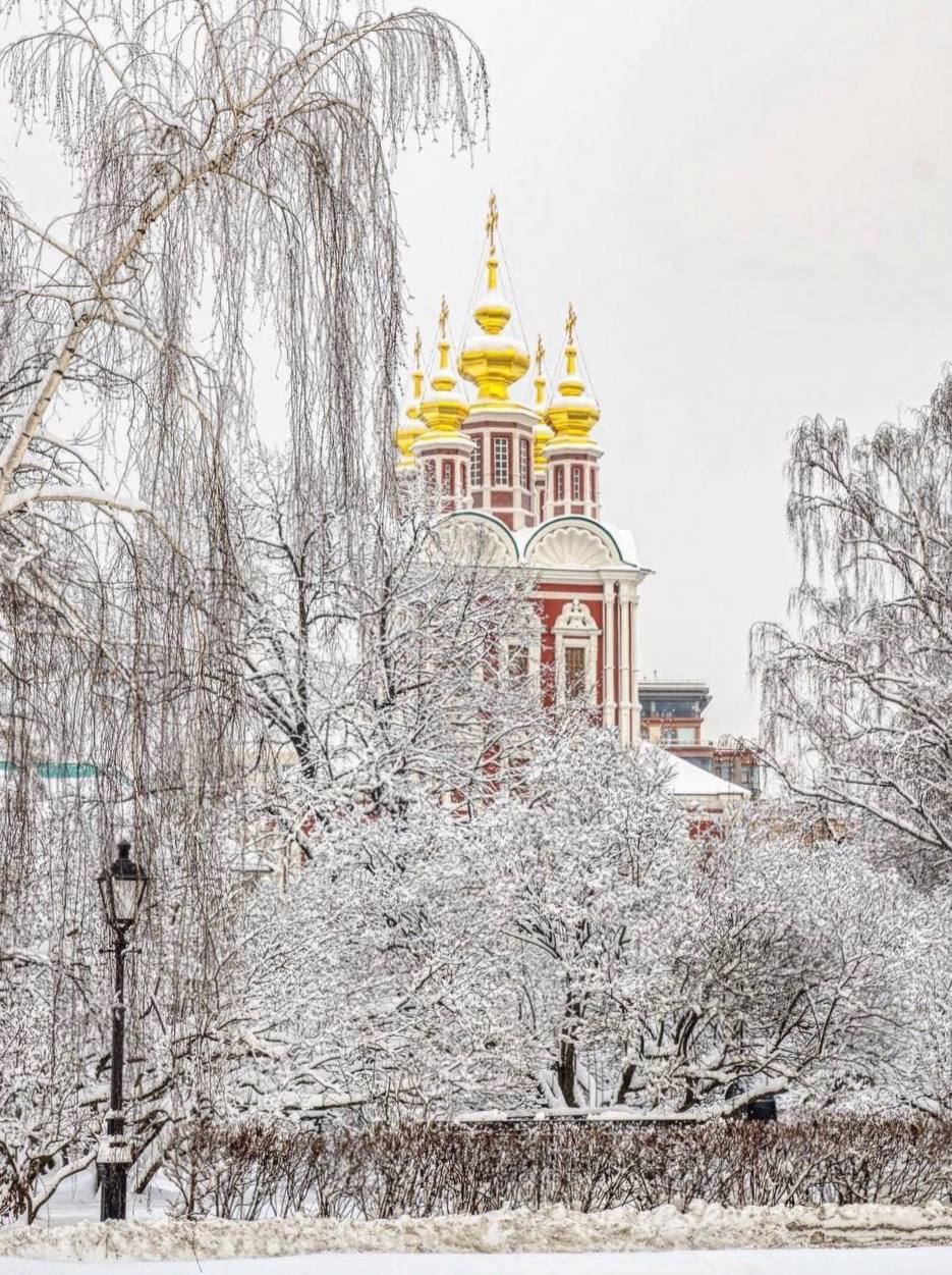 Перед вами Новодевичий монастырь в Москве Перед вами Новодевичий монастырь в Москве