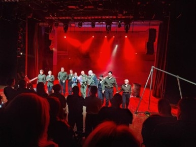 На Камчатке состоялась премьера спектакля о СВО по моему роману «Неотправленные письма»!