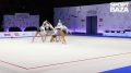 Москве стартовал чемпионат России по художественной гимнастике — за медали борются спортсменки из восьми федеральных округов, а также Москвы, Петербурга и «Сириуса»