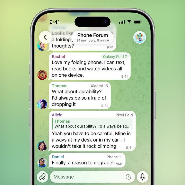 Пользователи Premium теперь могут запрещать пересылку в личных чатах — новое обновление вышло в Telegram