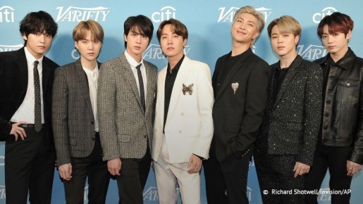 ������� BTS ������� 24 ����� � ������ ���������� "������" � ������, �������� ������������� ����