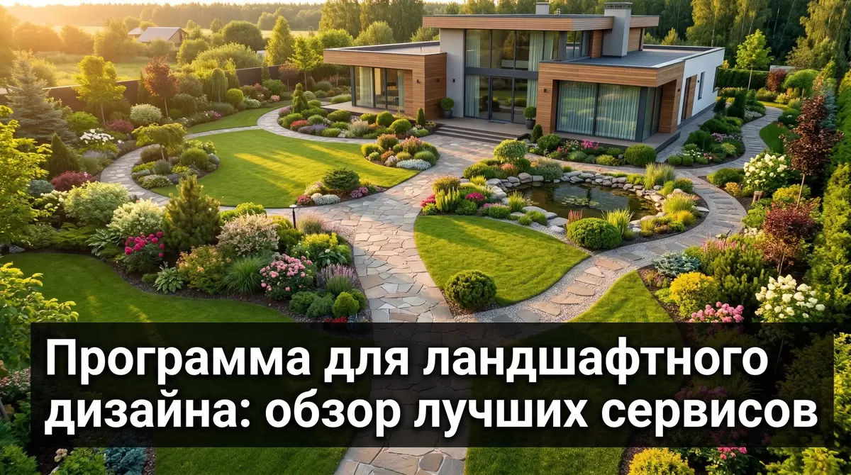 Топ программы для ландшафтного дизайна 2026 года
