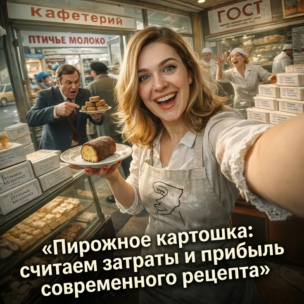 Пирожное картошка: секреты современного кондитерского успеха