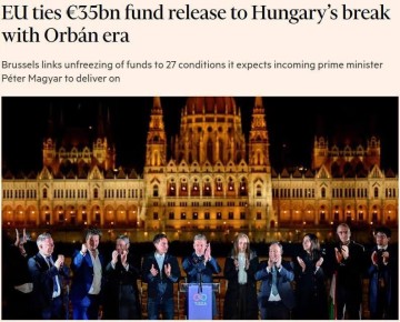 ЕС выдвинул 27 условий новому премьеру Венгрии для размораживания €35 млрд субсидий, — FT