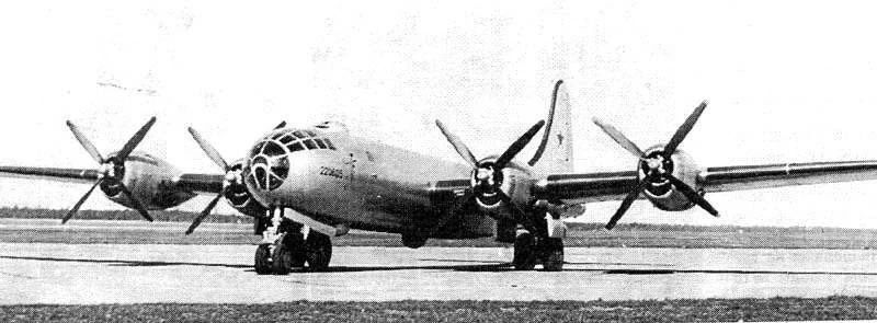 19 мая 1947 года первый полет первого советского стратегического бомбардировщика Ту-4