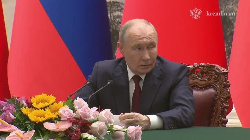 Владимир Путин – об итогах российско-китайских переговоров: