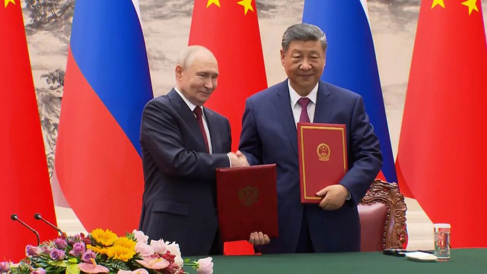 Лидеры России и Китая сделали несколько совместных заявлений